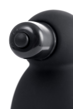 Черные вибро-присоски стимуляторы на соски ToyFa Basic 889010