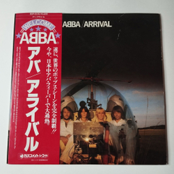 Винтажная виниловая пластинка LP ABBA АББА Arrival (Japan 1978) (Obi) Why Did It Have To Be Me