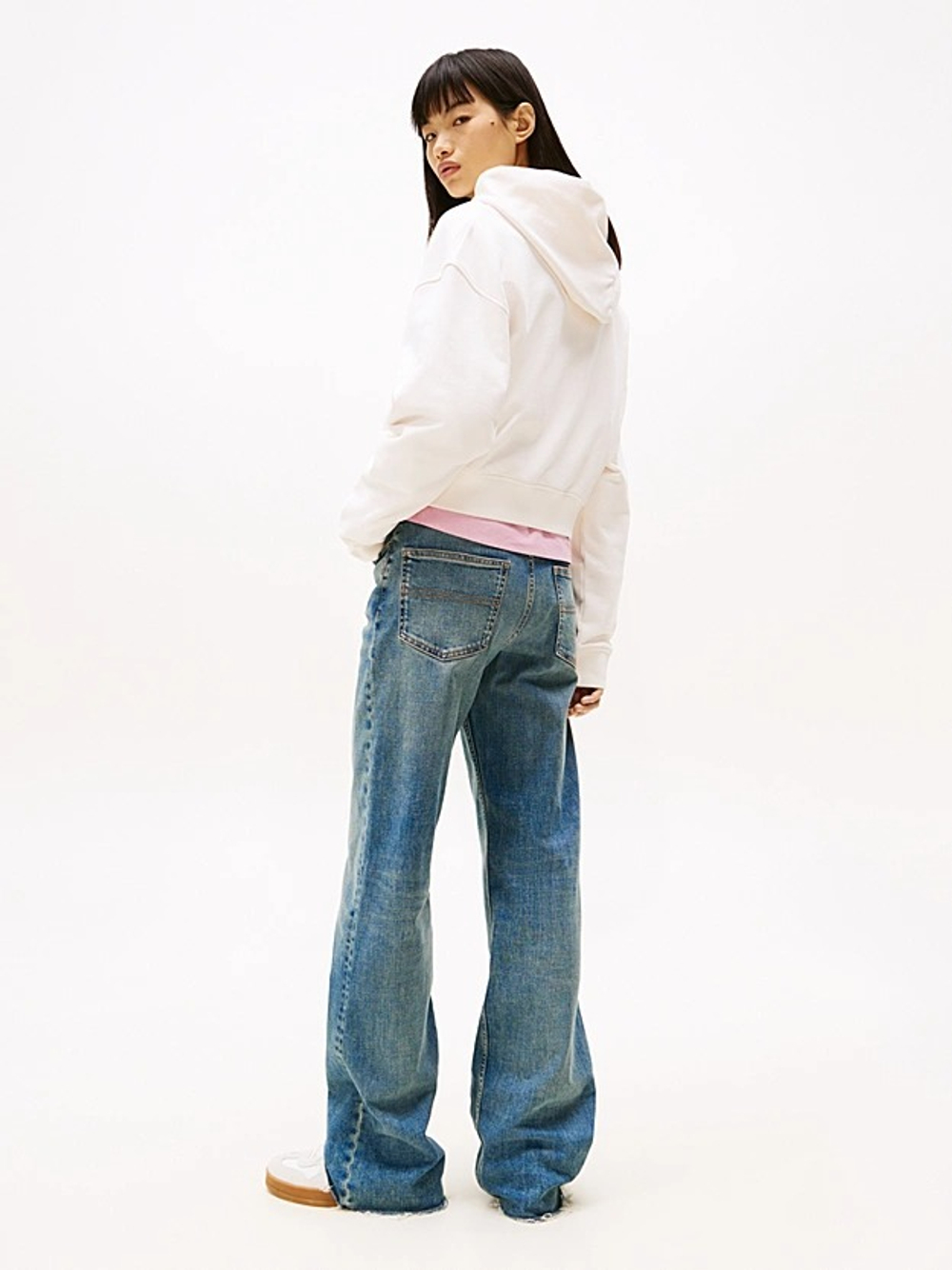 Толстовка женская TOMMY JEANS TJW BOXY CRP GMD VAR