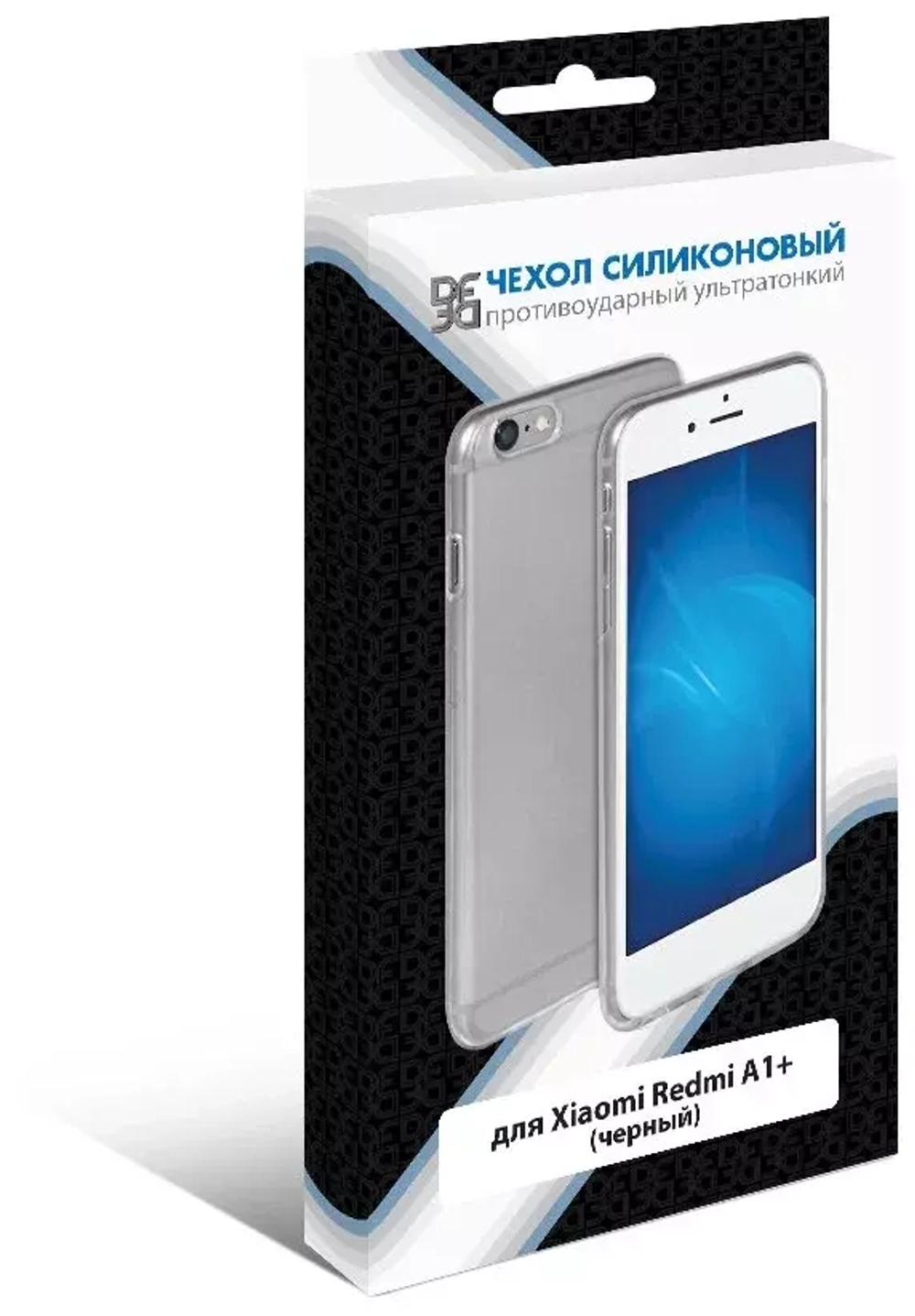 Силиконовый чехол для Xiaomi Redmi A1+ black DF