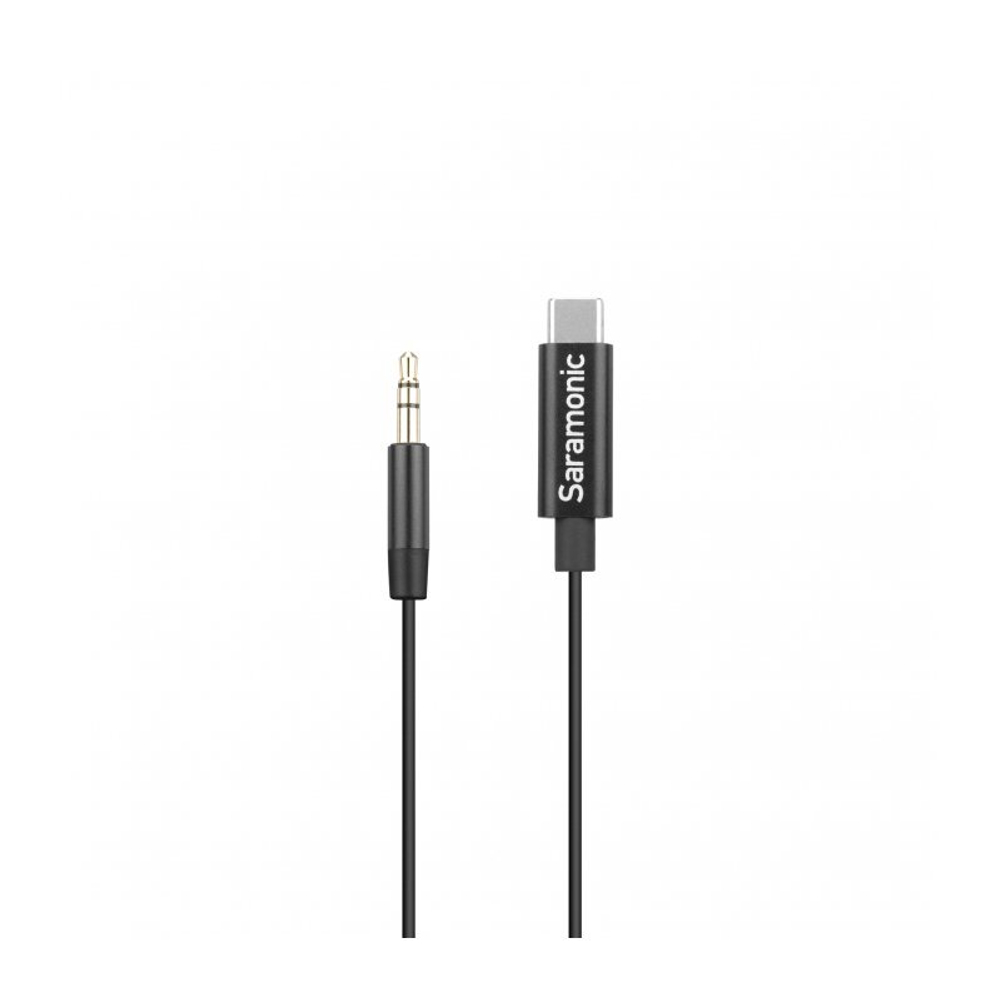 Кабель переходник Saramonic SR-C2001 с TRS на разъем USB-C, 20см