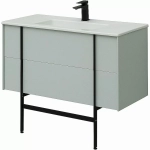 Тумба с раковиной Allen Brau Reality 100 1.32007.PWM папирус матовый