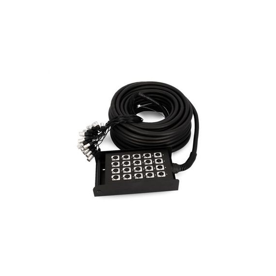 Adam Hall K 20 C 50 - мультикор со стейдж-боксом, 16 x XLR возврат, 4 x XLR посыл, 16 + 4 x 0.314 мм
