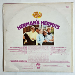 Винтажная виниловая пластинка LP The Most Of Hermans Hermits (UK 1971)