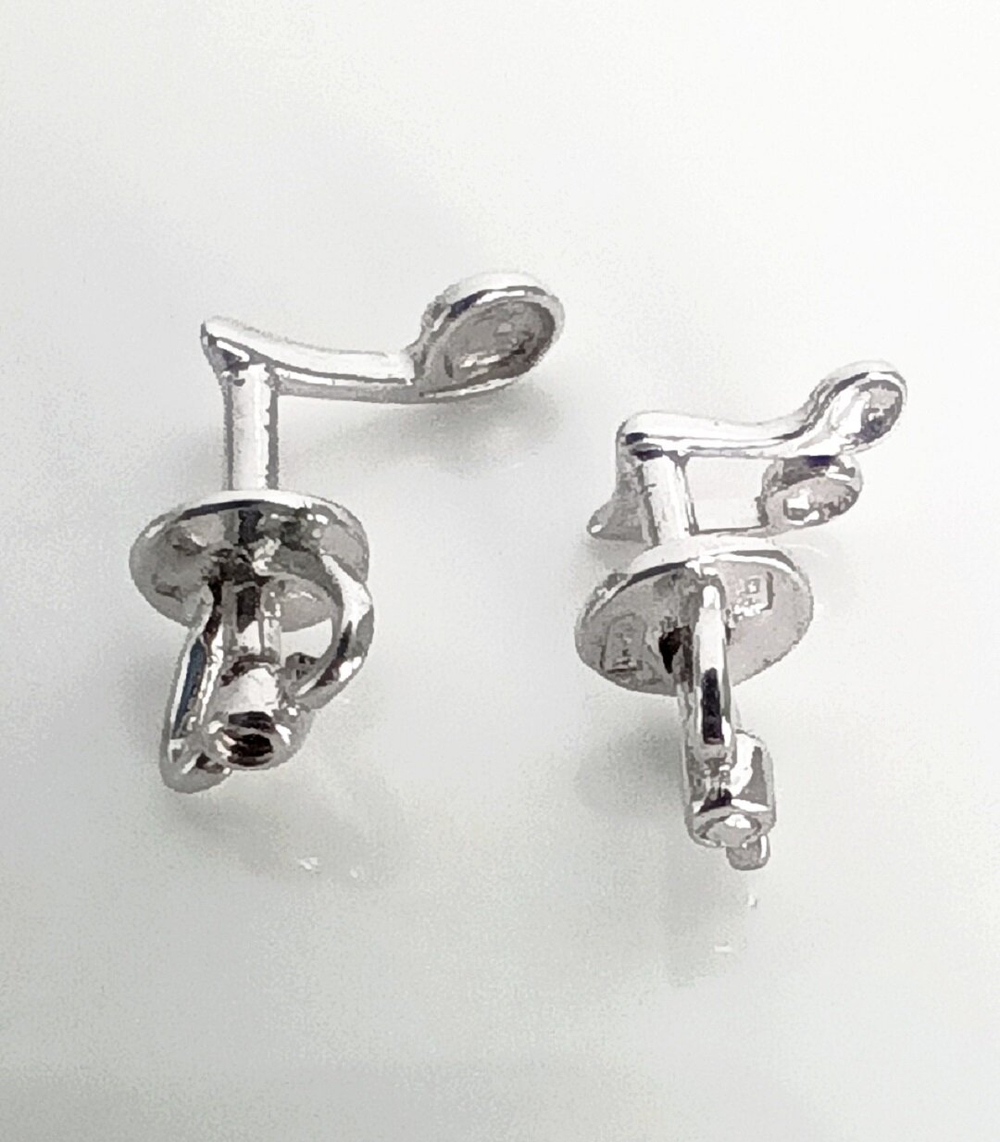 Серьги Эстерелла, серебро, 925 проба, родированные/Ф