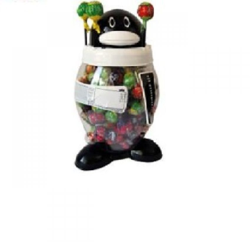 Карам. на пал. "CANDY PENGUIN" Rock+gum (18гр*100шт*6бл)
