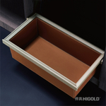 Кожаный ящик для хранения, 564x465x280 мм