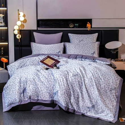 Комплект постельного белья Сатин Magic Sleep на резинке MSR001, Двуспальный