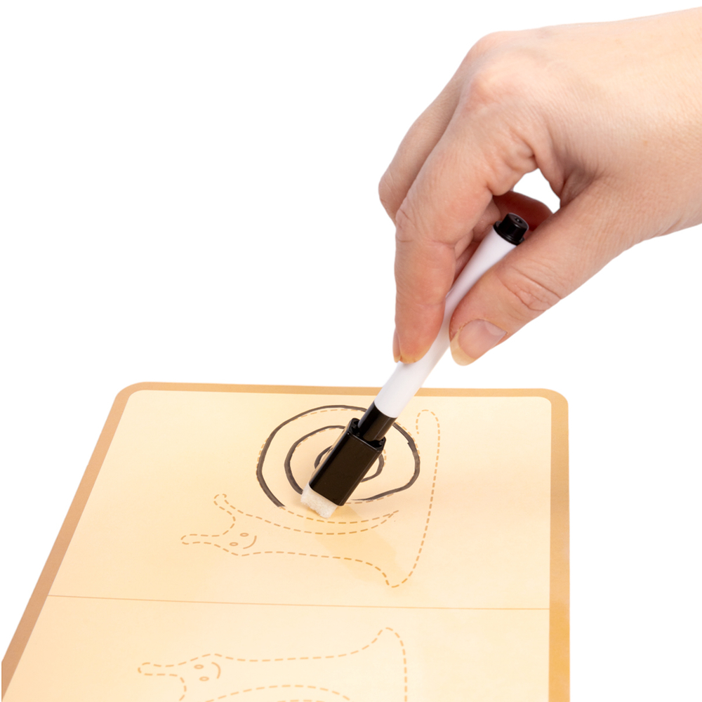 Игра развивающая Пиши-стирай Двумя руками