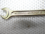 Ключ гаечный рожковый двухсторонний 8х9 STAYER