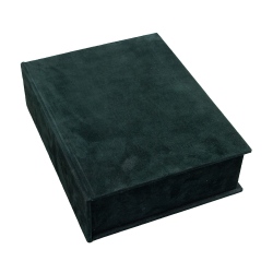 Коран с филигранью (серебро), топазами и литьем в замшевой шкатулке