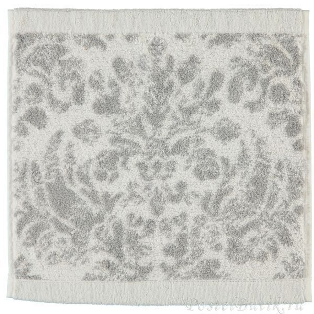 Полотенце 70х140 Cawo Contour Handtuch 8082 Jacquard серебро