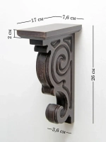 Кронштейн для полки на стену