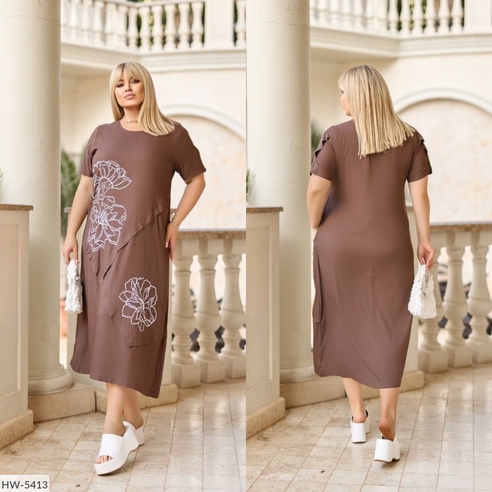 Платье HW-5413 Фабрика Моды