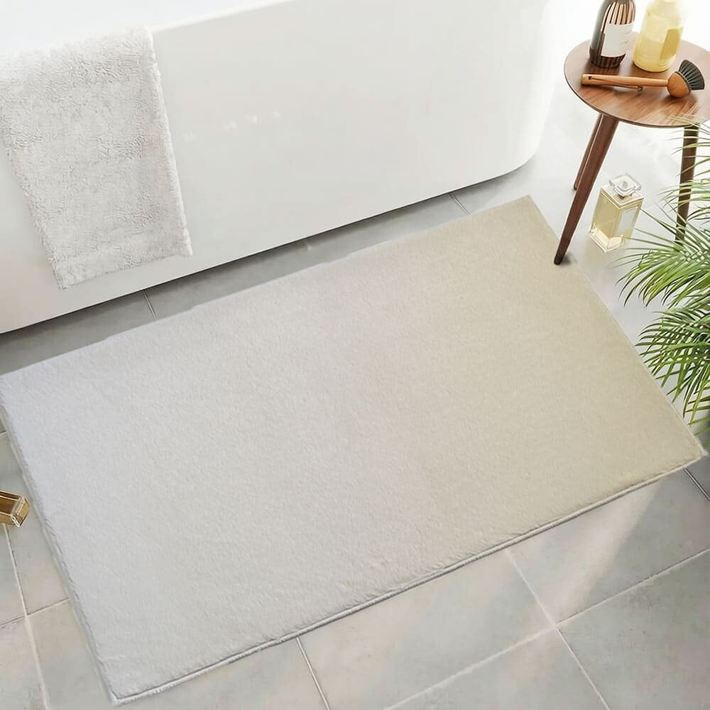 Коврик 50*80см меховой FLAFFY LESS, бежевый