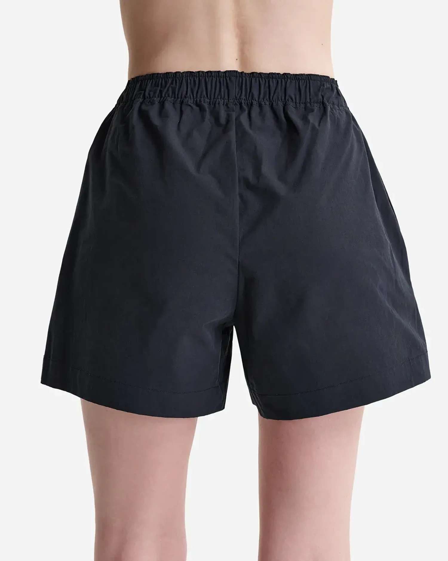 Шорты из итальянского хлопка черные