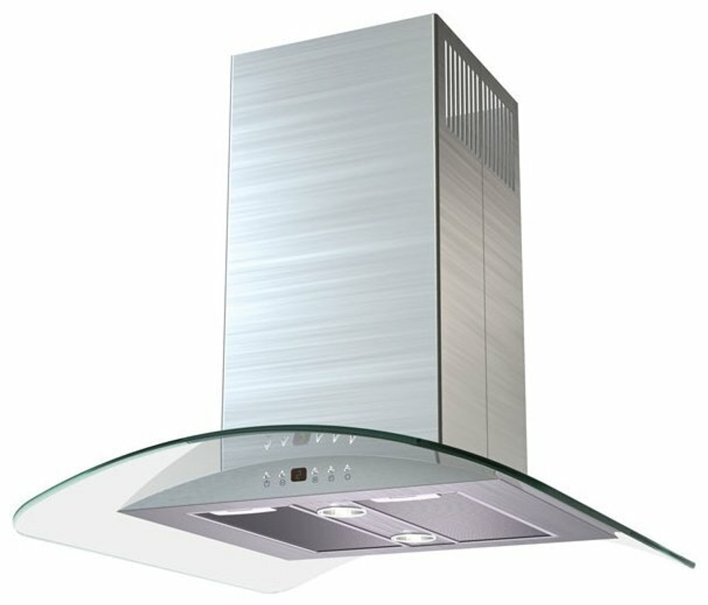 KRONAsteel SHARLOTTA isola 600 inox/glass 5P