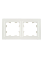 Рамка 2-м BRITE РУ-2-БрЖ жемчуж. IEK BR-M22-K36