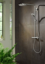 Душевая система Hansgrohe Raindance Select S 27633140 бронза матовая