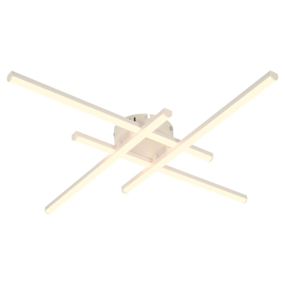 Светильник потолочный светодиодный ЭРА Модерн с ДУ Nora CLL-1-62-RC WH | Светильники SPB-6 с ДУ