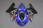 Комплект пластика для мотоцикла Suzuki GSX-R600/750 04-05 Сине-Черный