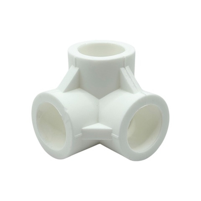 Тройник полипропиленовый двухплоскостной TEBO 20 мм