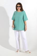 Блузка Виола-1 Виотекс ЗЕЛЁНЫЙ