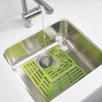 Подложка для раковины универсальная SinkSaver™ серая-белая, Joseph Joseph