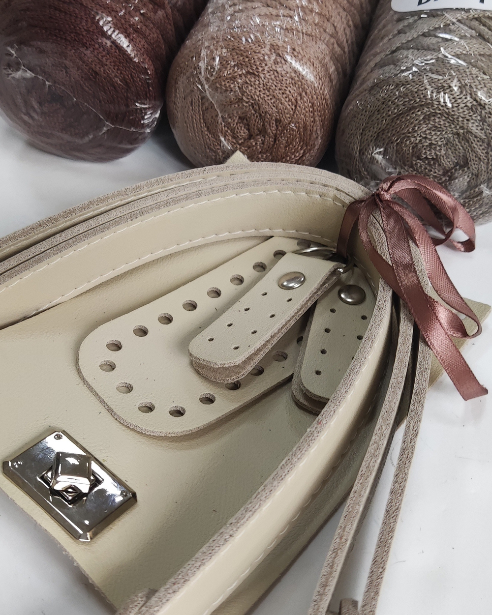 Комплект для мини-сумки Латте