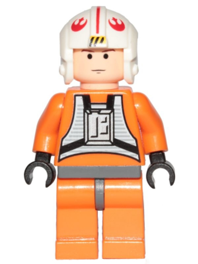 Минифигурка LEGO sw0090 Люк Скайуокер (Пилот X-wing&#39;а)