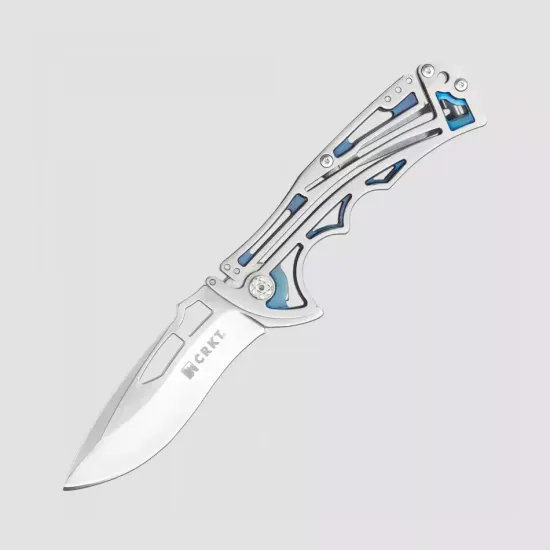 Складной нож CRKT Nirk Tighe 2 CR/5240 c клинком из стали AUS-8, рукоять Stainless Steel 420J2