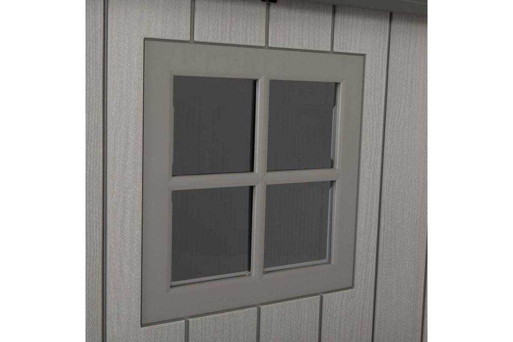 Пластиковый хозблок LifeTime WoodLook 7x12