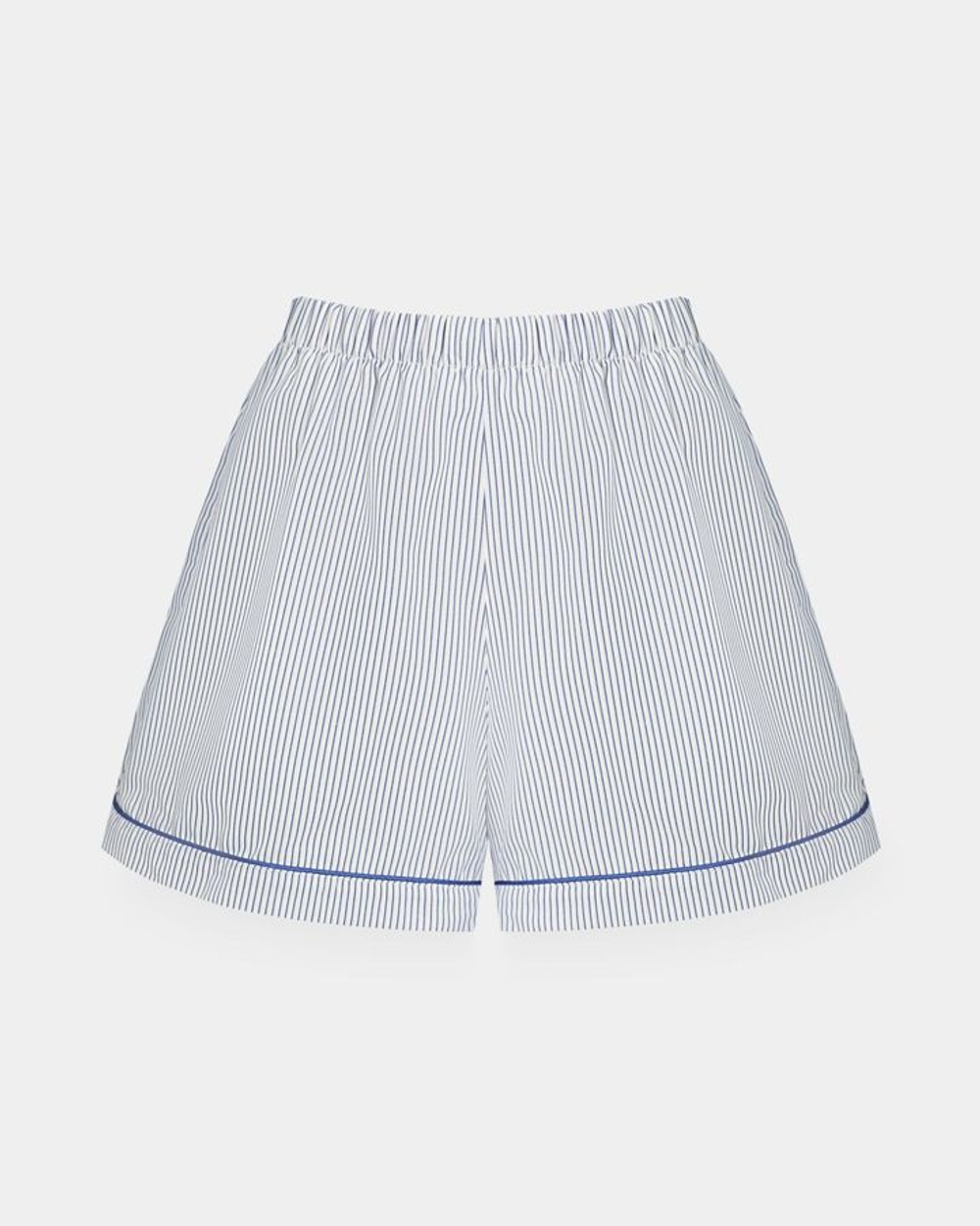 Пижама Темно-синий принт (рубашка с коротким рукавом + шорты)