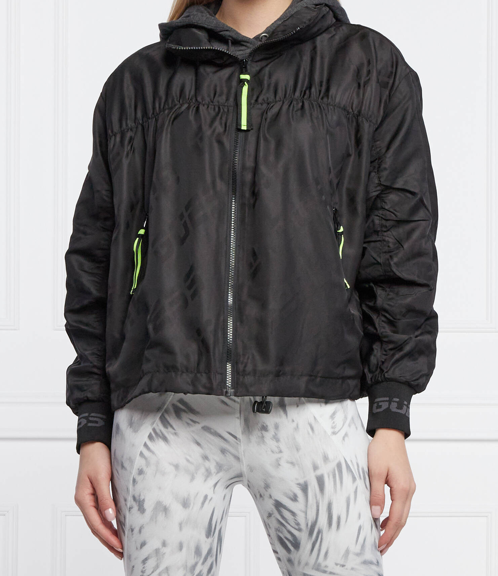 куртка cleo GUESS ACTIVE - черный(O1BA92 WO06T)