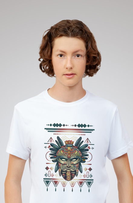 Футболка "Маска ацтеков"