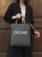 Celine Small Cabas Vertical in Triomphe