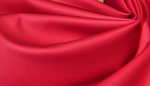 Эко-кожа (основа - трикотаж), цвет-Красно-коралловый