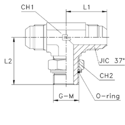 Штуцер FRTA JIC 1.7/8 G1.1/4