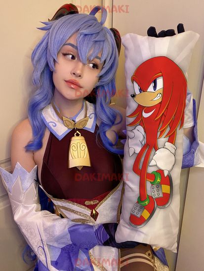 Мини дакимакура Ехидна Наклз Соник арт. M1202, 60х20 см