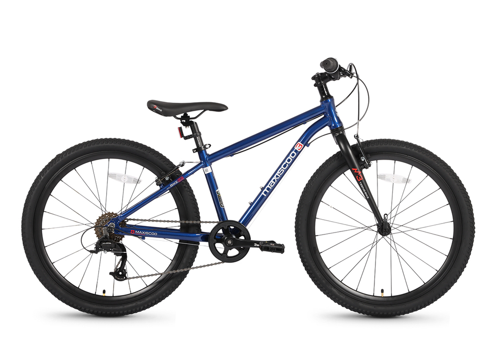 Велосипед 24'' Maxiscoo 3BIKE M Синий (2026)