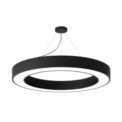 Светильник LED ЭРА Geometria SPO-134-B-40K-056 Ring 56Вт 4000К 4200Лм IP40 800*800*80 черный подвесной | Декоративные светильники Geometria