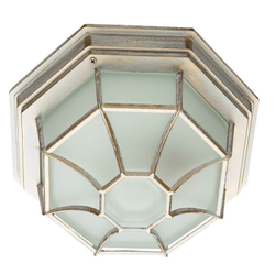Уличный накладной светильник Arte Lamp A3121PF-1WG