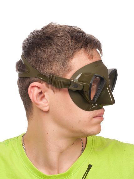 Маска Salvimar NOAH Антифог зеленый/черный