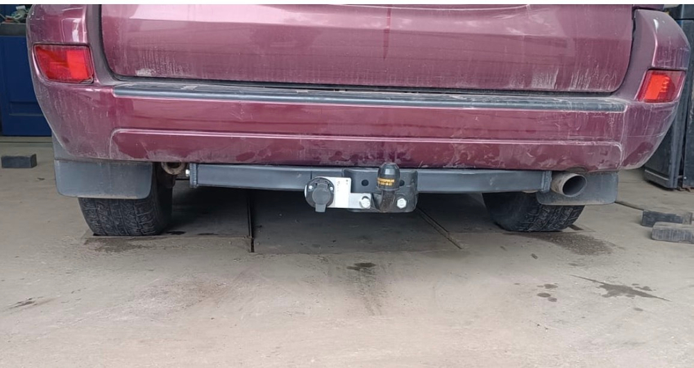 Фаркоп AvtoS TY 50 для Toyota Land Cruiser Prado J120 2003-2009, J150 2009-(паспорт и сертификат в комплекте)(без электрики)