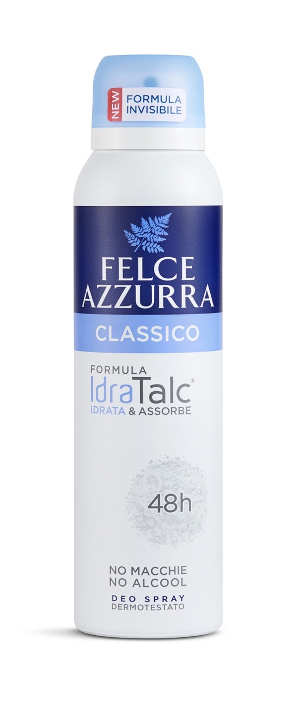 Felce Azzurra Дезодорант-спрей антиперспирант «Классический» Deo Spray Classic IdraTalc Formula 150 мл