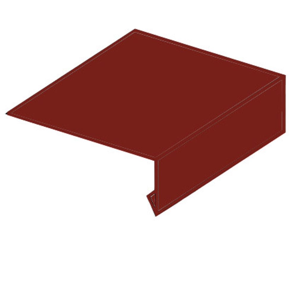 Планка карнизная S14 Pe RAL 3011 2000 мм