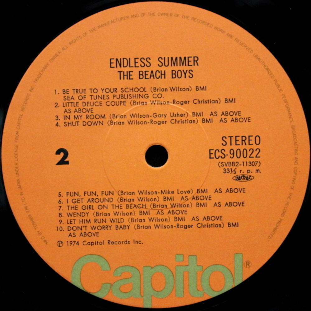 The Beach Boys / Endless Summer (LP)