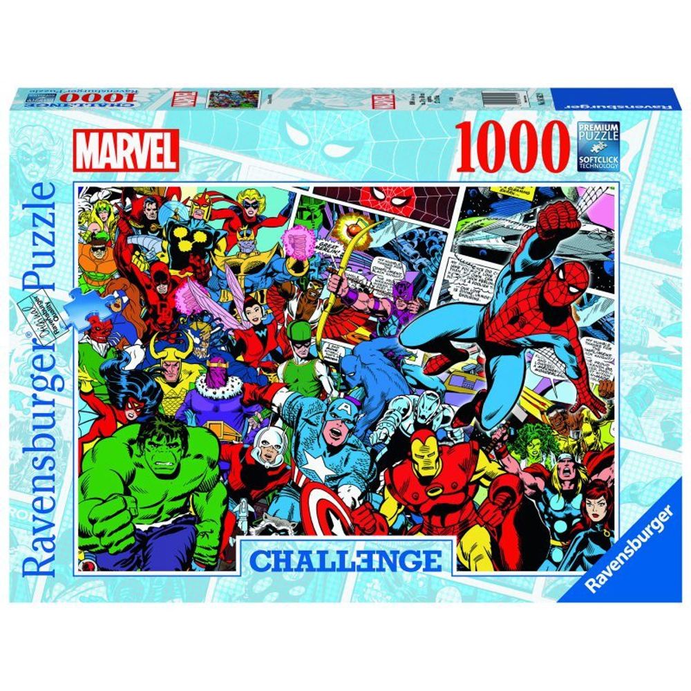 Ravensburger - Puzzle Challenge Marvel 1000 шт. 165629