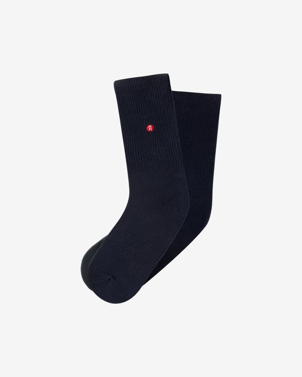 Носки высокие «Я» черные - фото 1