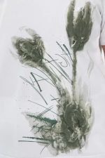 Блуза Лотус НЬЮ (белая/хаки) Б13976-20М LT Collection